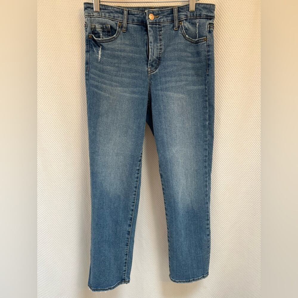 Jessica Simpson Jeans Spotlight High Rise Straight Crop sz 27